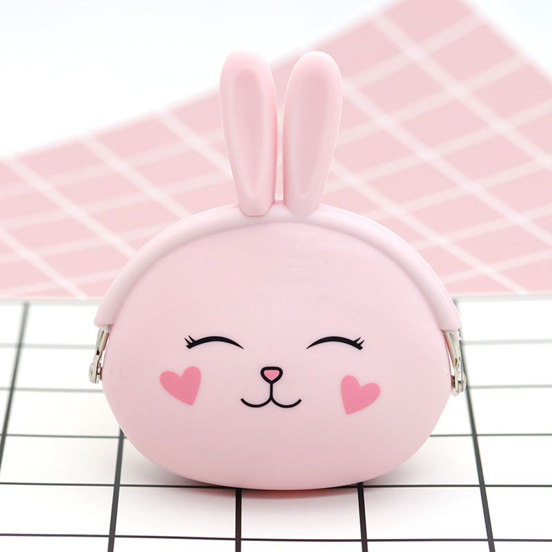 女士硅膠家用鑰匙包，迷你卡通鑰匙包_硅膠禮品