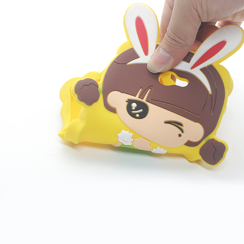 小米硅膠手機(jī)套，卡通少女硅膠手機(jī)殼軟_硅膠套