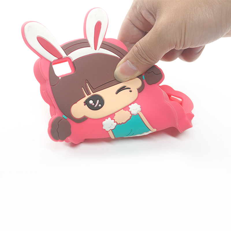 小米硅膠手機(jī)套，卡通少女硅膠手機(jī)殼軟_硅膠套