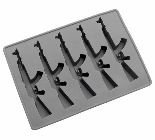 AK-47模型硅膠制冰格，飲品用制冰器-硅膠廚具