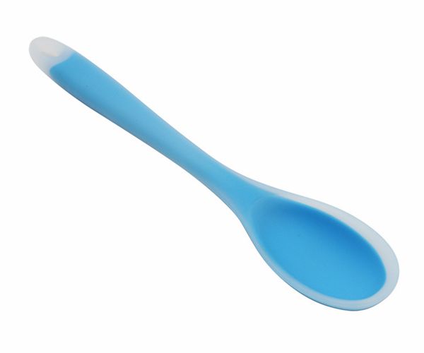 嬰兒軟硅膠勺子，寶寶用硅膠飯勺