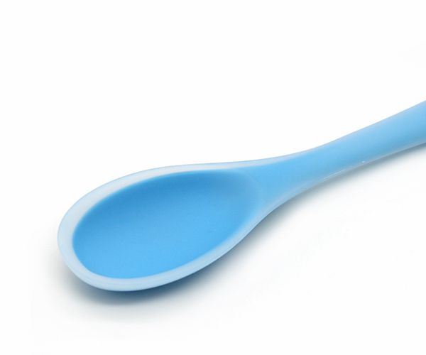 嬰兒軟硅膠勺子，寶寶用硅膠飯勺