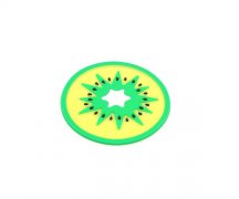 居家硅膠水杯墊子，水果切面設(shè)計杯墊